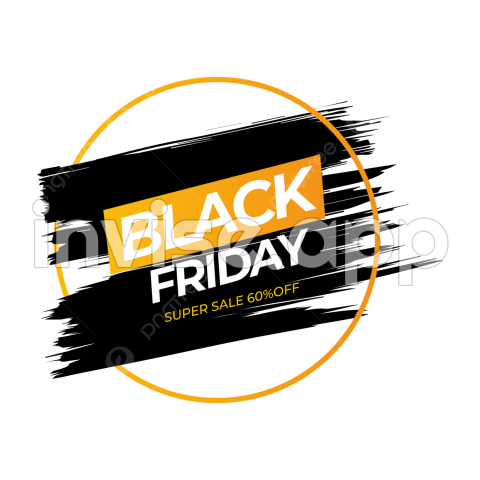 Black Friday Art Tablit - Black Friday Brush, Black Friday, Brush, Discount And Vector With