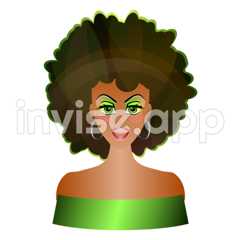 Afro Clip Art - Afro Clipart Cliparts Co