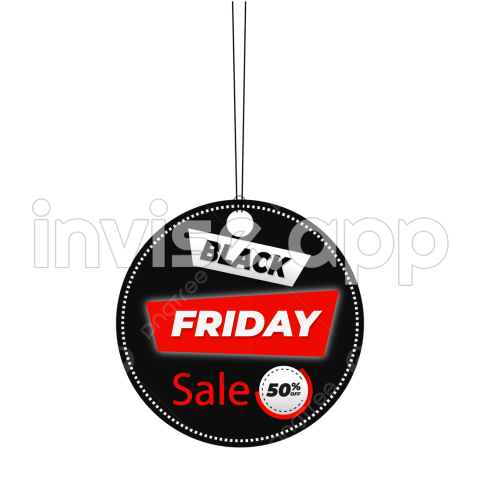 Black Friday Badge Vector Hd Images, Black Friday Sale Badge Design - Black Friday Badge