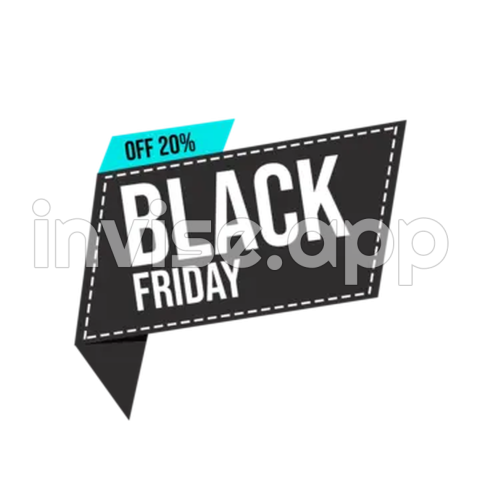 Black Friday Badge Vector Hd Images, Black Friday Sale Badges, Stamp - Black Friday Clip Art