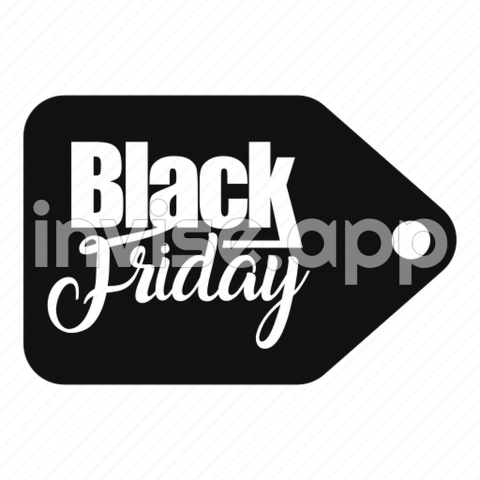 Black Friday Badge - Badge, Black Friday, Discounts, Labels, Prices, Promotions Icon