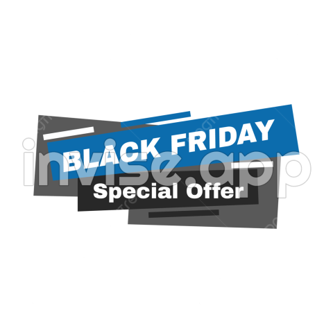 Creative Black Friday Special Offer With Rectangle Shape, Promotion - Hulu Black Friday Deal