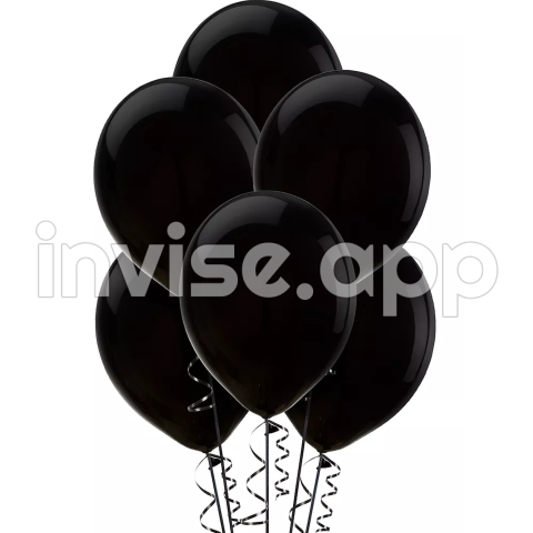 Red And Black Balloons - Black And Red Balloons Images And Photos Finder