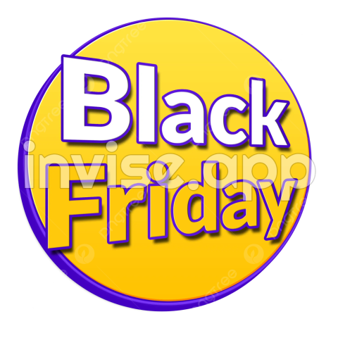 Black Friday Online - Black Friday Round Banner, Black Friday, Banner, Black Friday Banner