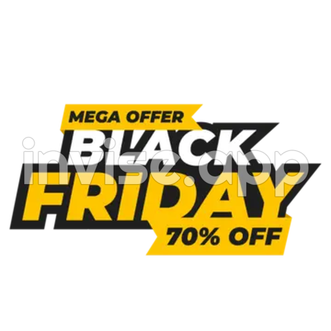 Black Friday Concept With Special Offer Vector, Black Friday, Offer - Fun Friday Template