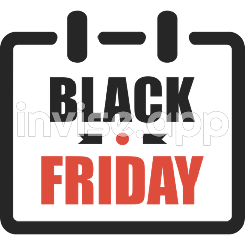 Black Friday Icon And Svg Vector Free Download - Good Friday Icon