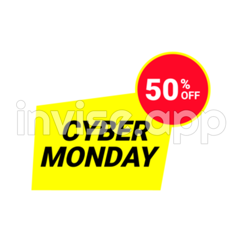 Cyber Monday Sale Vector Hd Images, Cyber Monday Sale Banner For - Black Friday Cyber Monday Sale