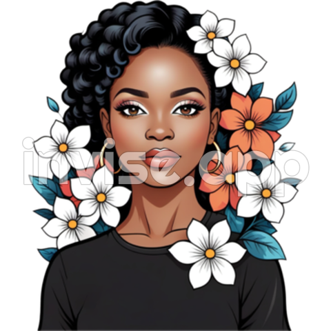 Black Woman , Vector, Psd, And Clipart With Transparent Background - Black Woman Clip Art