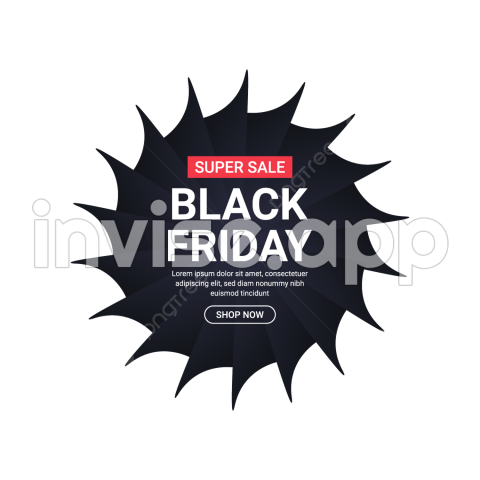 Black Friday Sale Stickers Free And Vector, Black Friday Sale - Black Friday Template