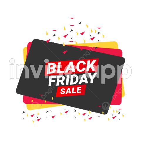 Clipart Black Friday - Black Friday Sale Vector Hd Images, Black Friday Sale Banner Vector