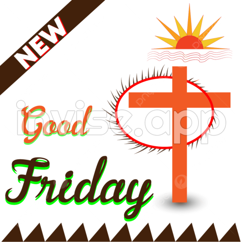 Happy Good Friday Clip Art - Happy Good Friday Clipart Hd , Good Friday With Praying Hand, Good