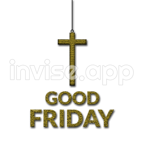 Happy Good Friday Clip Art - Good Friday Cross Clipart Hd , Happy Good Friday And Christianity