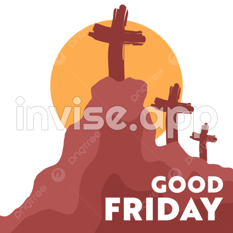 Happy Good Friday Clip Art - Happy Good Friday Clipart Images, Good Friday With Beautiful