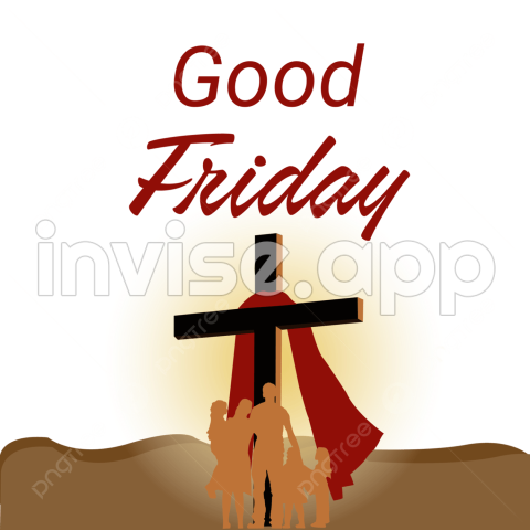 Happy Good Friday Clip Art - Happy Good Friday Clipart Hd , Good Friday With People, Good Friday