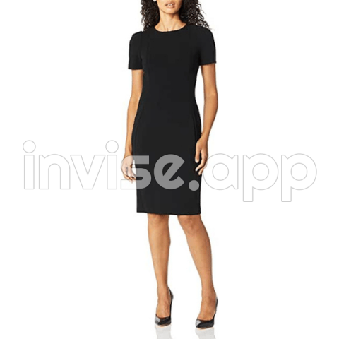 Black Work Dresses That Will Have You Looking Fabulously Professional - Black Dress On Bench