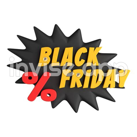 Headline Black Friday 3D 12872319 - Black Friday 3D Text