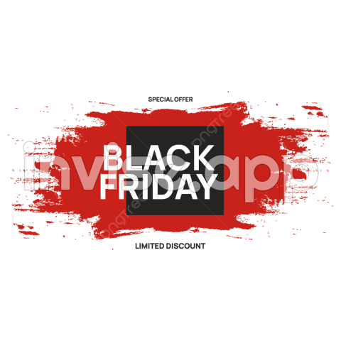 Image Black Friday - Simple Creative Black Friday Special Offer Vector Hd Images, Black