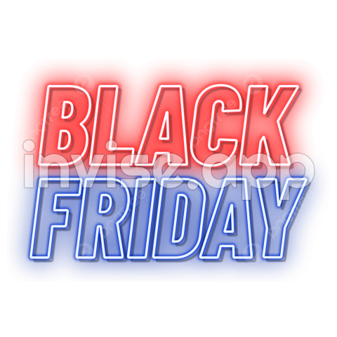 Black Friday Count With Neon Light Style, Black Friday, Count, Neon - Amazon Black Friday