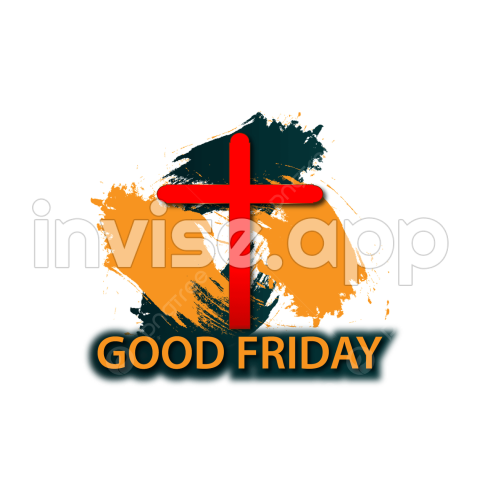 Fundo O Friday Images - Good Friday Vector Art , Brush Creative Good Friday, Friday Clipart