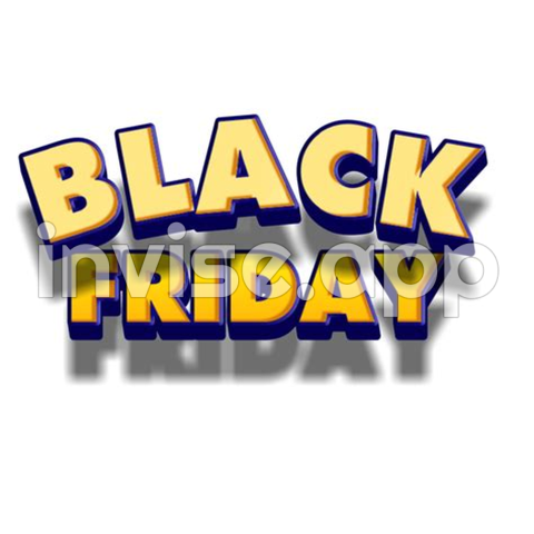 Free Black Friday - Free Black Friday Text 15241552 With Transparent Background