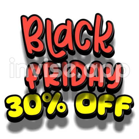 Free Black Friday - Free Black Friday Text 15241563 With Transparent Background