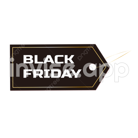 Black Friday Promotion - Black Friday Promotion Label, Black Friday, Promotion, Label And