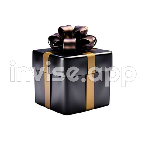 3D Black Friday Gift, Ai Generative 32333768 - Black Friday Gift