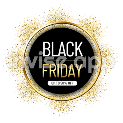 Black Round Label Transparent Images Free Download Vector Files - Historic Black Black Friday Shopping