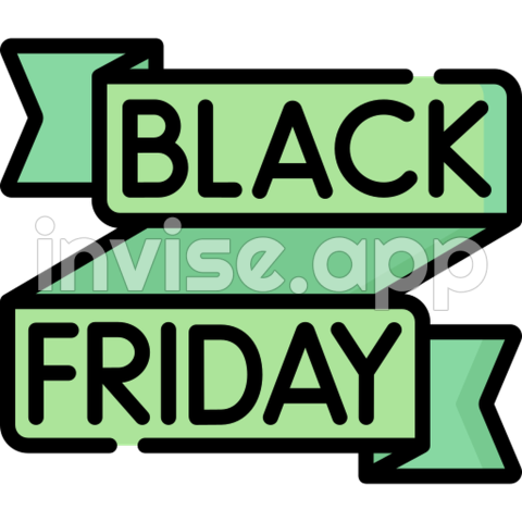 Black Friday Special Gif - Black Friday Special Lineal Color Icon