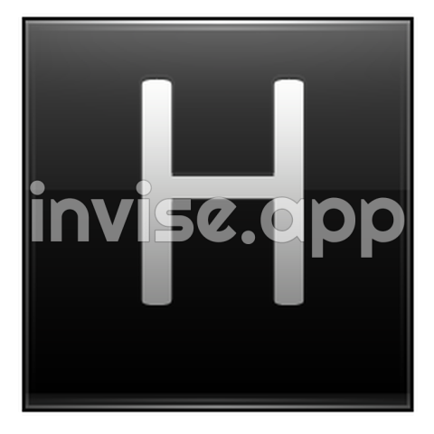 Letter H Black Vector Icons Free Download In Svg, Format - Letter C Logo Design Black