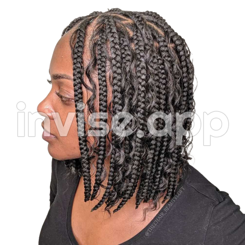 Braid Images Transparent Free Download - Black Hair Braids