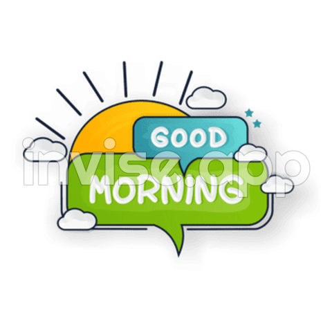 Good Morning It Friday - Good Morning Banner Transparent Images Free Download Vector Files