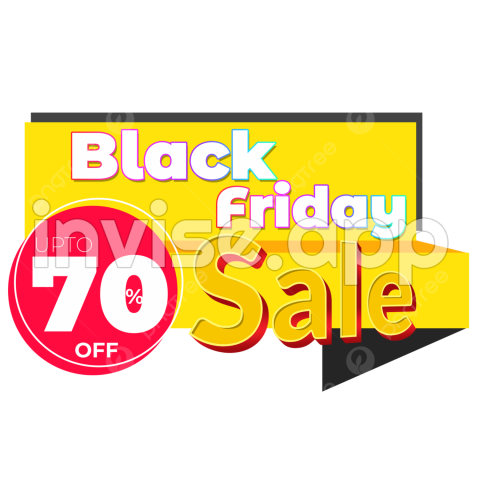 Black Friday Offer - Black Friday Sale Offer Discount Origami Banner, Black Friday, Sale