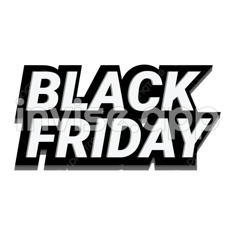 Black Friday Offer Vector Hd Images, Black Friday Sale Offer, Black - Black Friday Promo