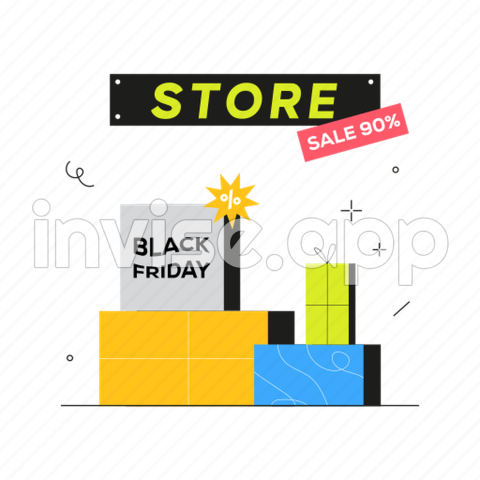 Black, Friday, Shopping, In, Store Icon Download On Iconfinder - Black Friday Start The Christmas Season