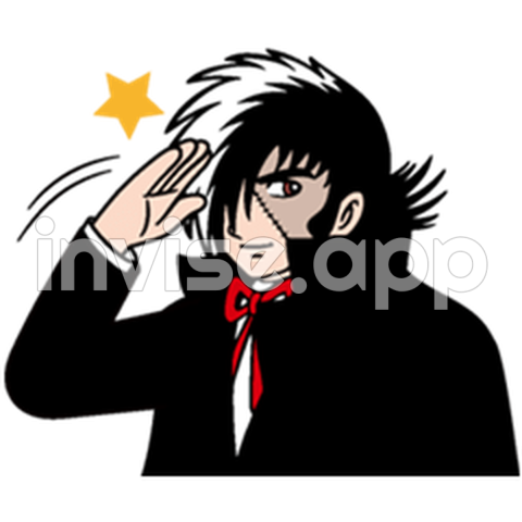 Black Jack Anime - Check Out The Black Jack Sticker By Tezuka Productions On Chatsticker