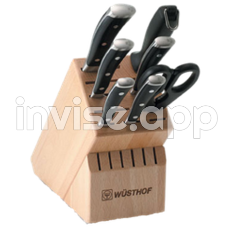 Black Knife Block - Knife Block Set () Official Psds