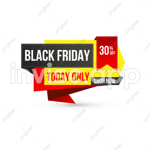 Black Friday Sale Vector Design Images, Black Friday Sale Red Yellow - Black Friday Sales In Furniture Logo