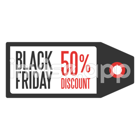 Black Friday Tag Background Image Play - Friday Night'S Logo Black And White