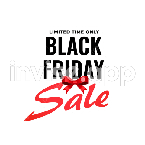 Black Friday Sale Sticker On White Background, Deal, Event, Off And - Black Friday Sale Design