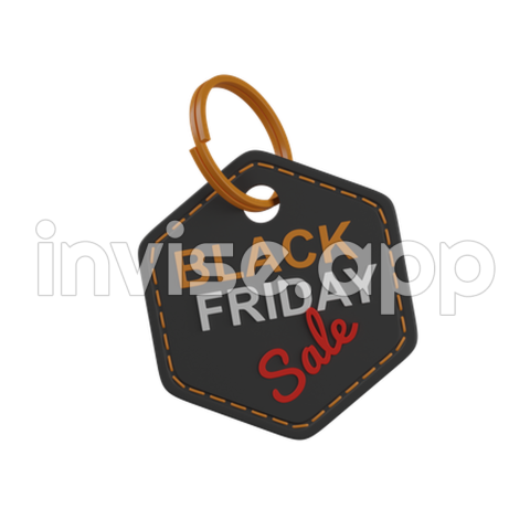 Black Friday 2023 Logo - Black Friday 2023 3D Icon Download In , Obj Or Blend Format