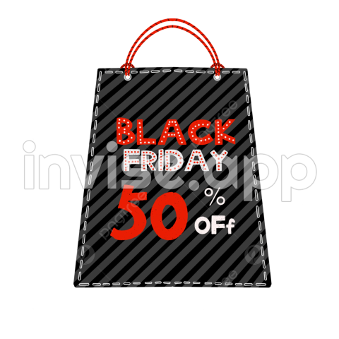 Black Friday Drawing - Black Friday Sale Banner Discount Hand Drawing, Black Friday, Sale Off