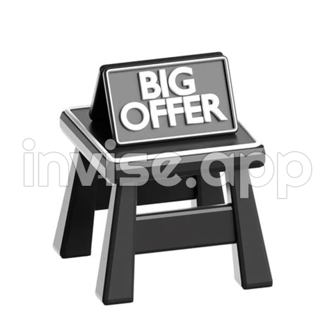 Black Friday Theme - 3D Icon Blackfriday Theme 33299071