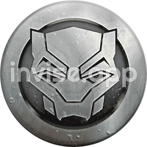 Black Panther Logo Images Transparent Background Play - Black Panther Sign