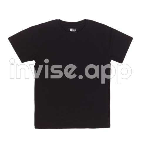 Plain Black Shirt - Plain Black T Shirt Image