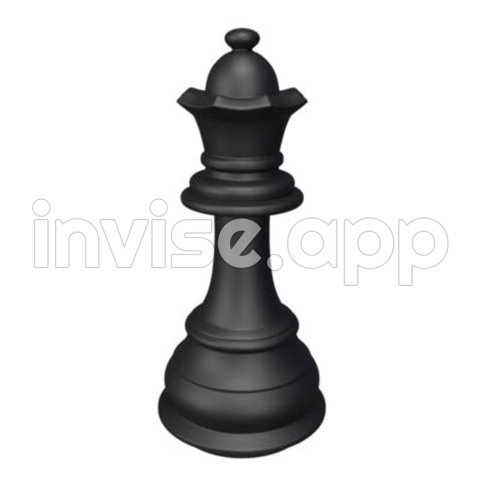 Black Queen Chess S For Free Download - Red Queen Chess Piece