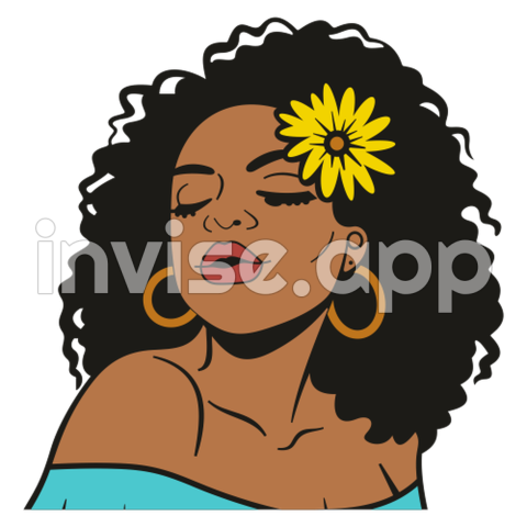 Kind Enough Design File Sunflowers Strong Enough Digital File Love - Black Queen On Throne