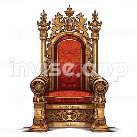 Black Queen On Throne - Wooden Throne, King Chair Wood 27292374