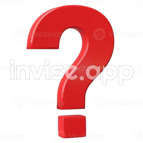 3D Question Mark Clip Art - 3D Question Mark Icon Or Ask Faq Answer Solution Isolated On