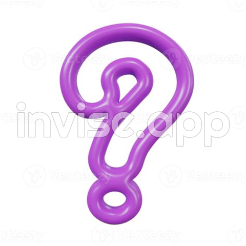 Question Mark Coloring - Question Mark Color Glossy Outline 22285690